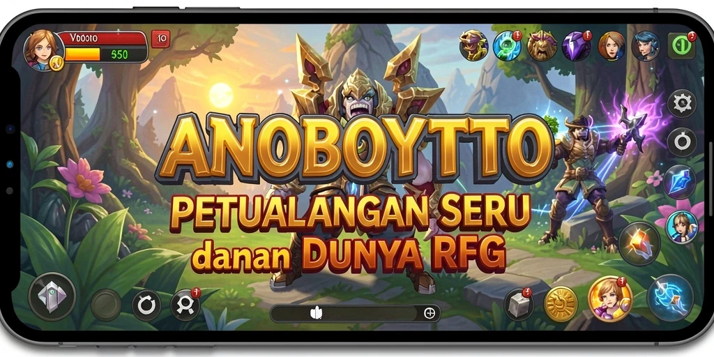Gameplay seru dan mendebarkan dalam ANOBOYTOTO, penuh aksi RPG.