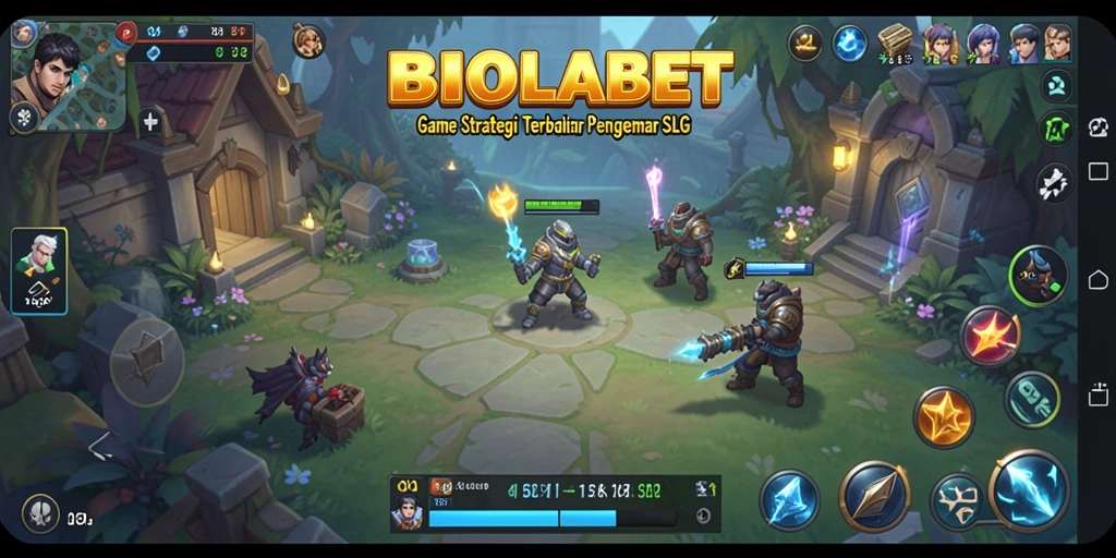 Tampilan menarik dari gameplay SLG BIOLABET yang penuh strategi.