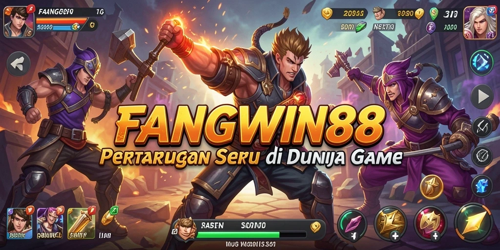 Gameplay FANGWIN88 yang mendebarkan dalam pertarungan seru.