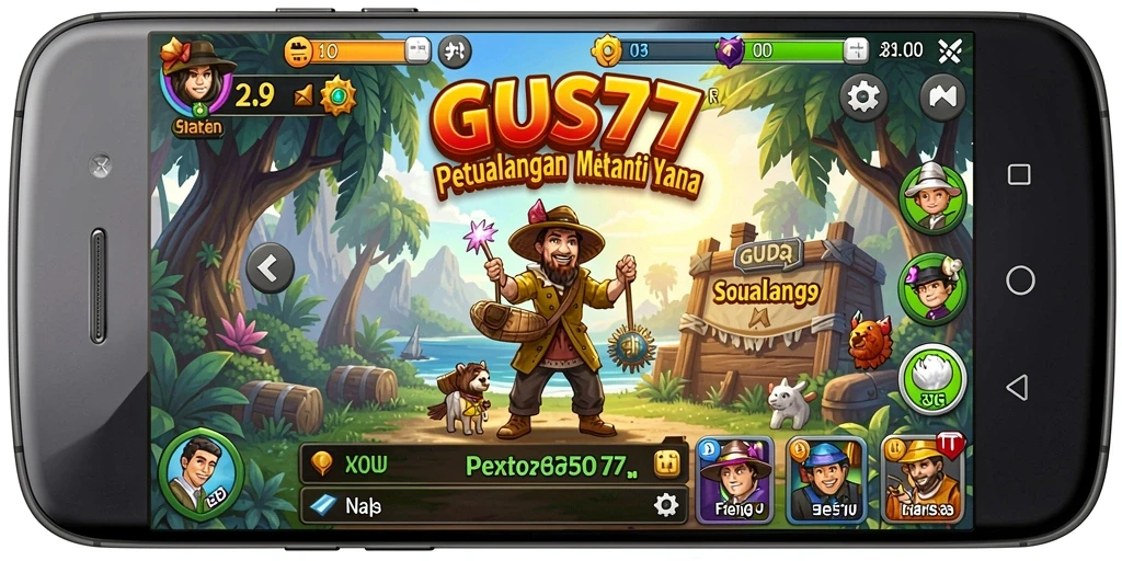 Tampilan gameplay GUS77 yang menakjubkan dalam petualangan seru.