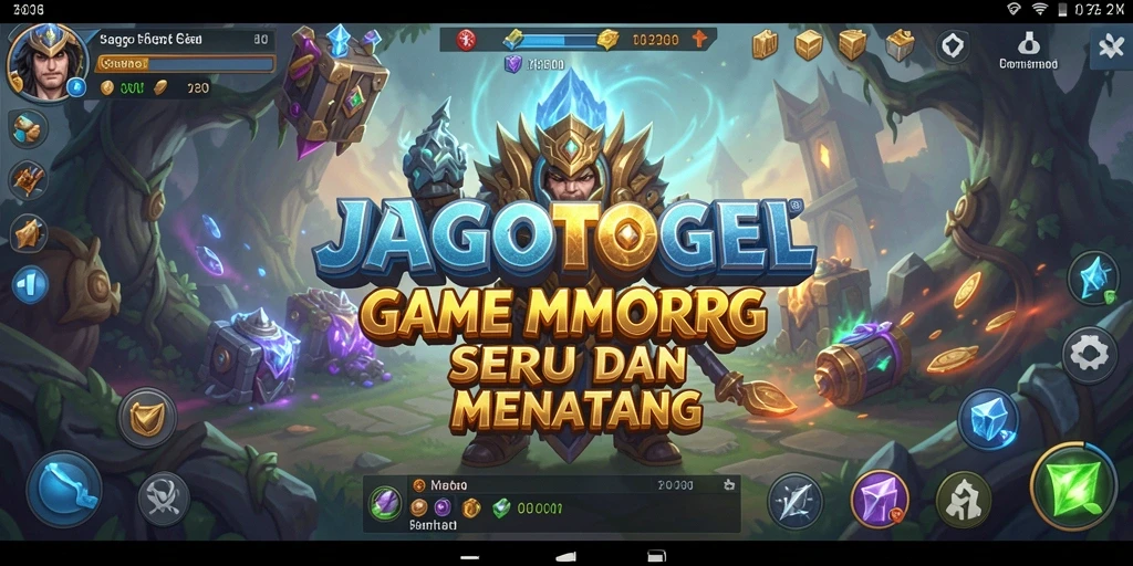 Tampilan gameplay JAGOTOGEL yang mendebarkan dalam dunia MMORPG.