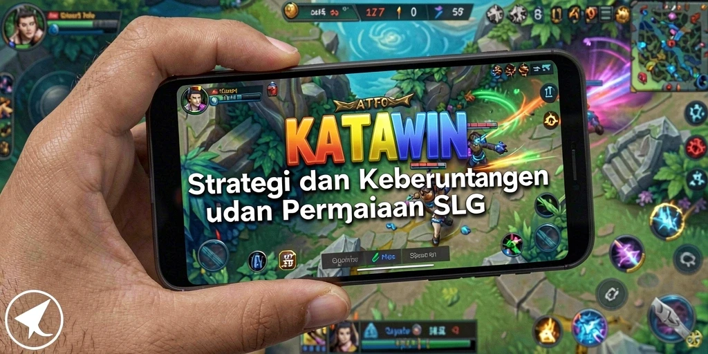 Tampilan gameplay KATAWIN dengan elemen strategi SLG yang menarik.