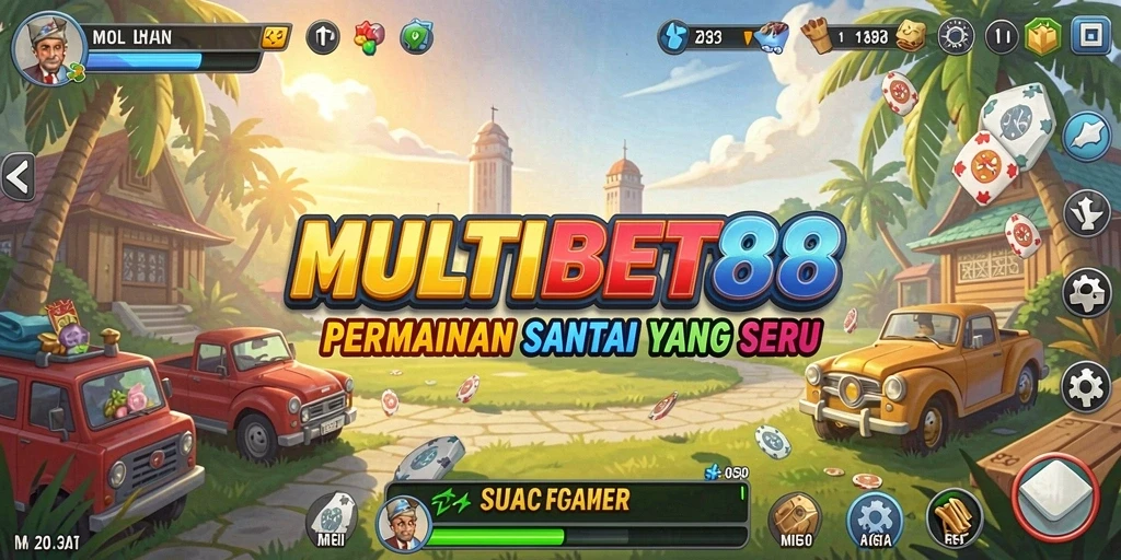 Screenshot utama MULTIBET88 menampilkan keseruan gameplay Casual.