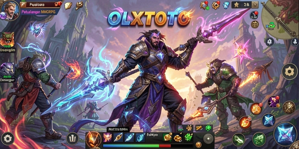 Gameplay OLXTOTO yang seru dan mendalam dari dunia MMORPG.