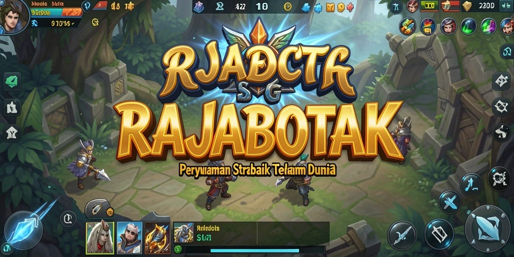 Gameplay seru dan strategis dari RAJABOTAK yang menantang.