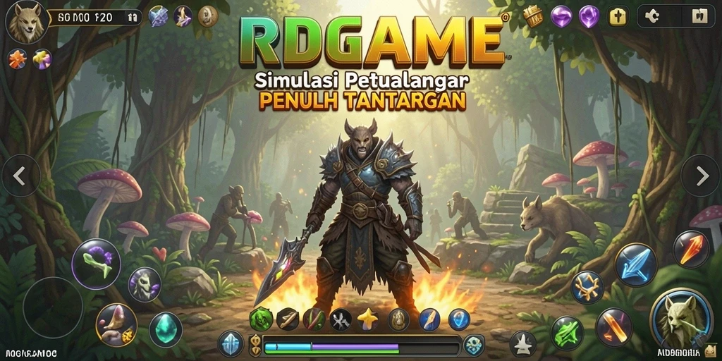 Screenshot menunjukkan gameplay <strong>RPGAME</strong> yang seru dan interaktif.