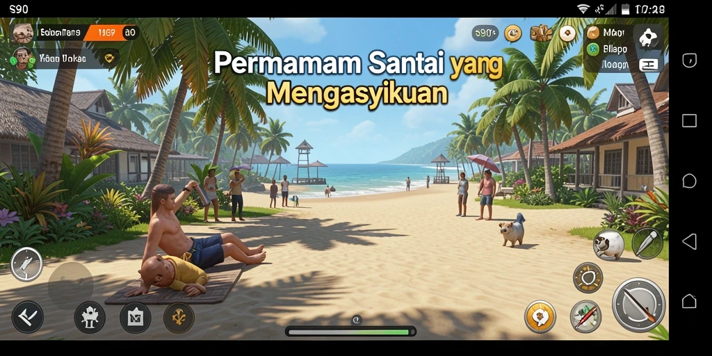 Tangkapan layar S80 menampilkan suasana gameplay yang ceria dan menyenangkan.