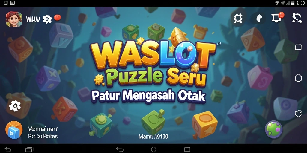 Gameplay menarik WASLOT yang menguji kemampuan puzzle Anda.