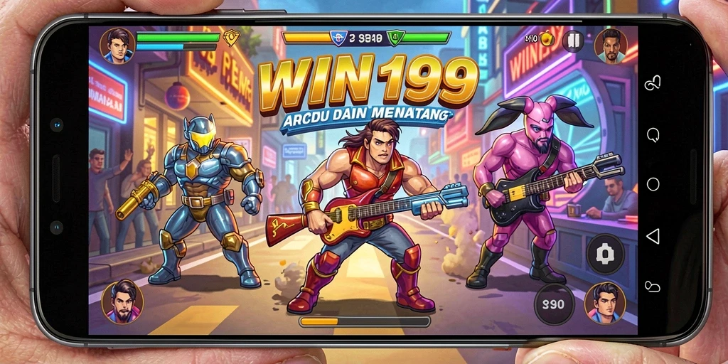 Tampilan gameplay seru dari WIN199 yang penuh tantangan.